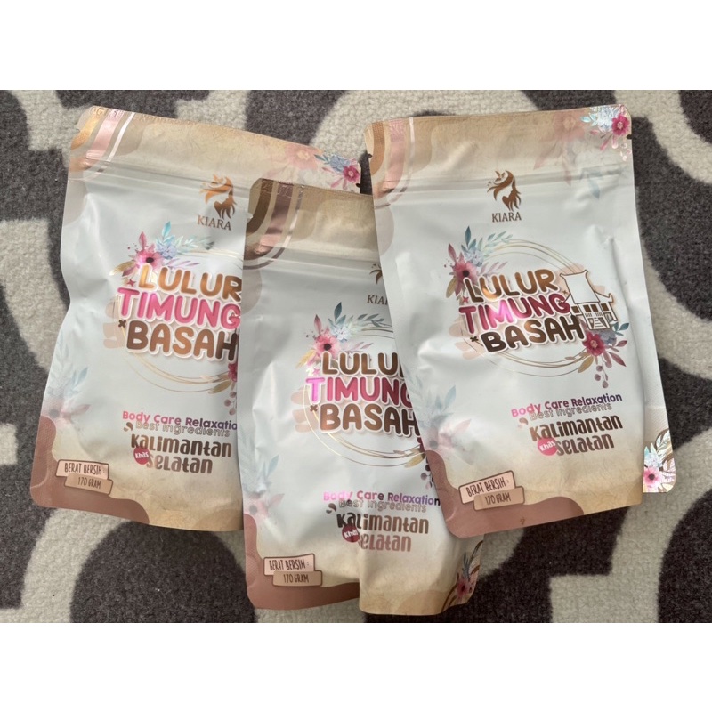 KIARA LULUR TIMUNG BASAH  KHAS KALIMANTAN SELATAN