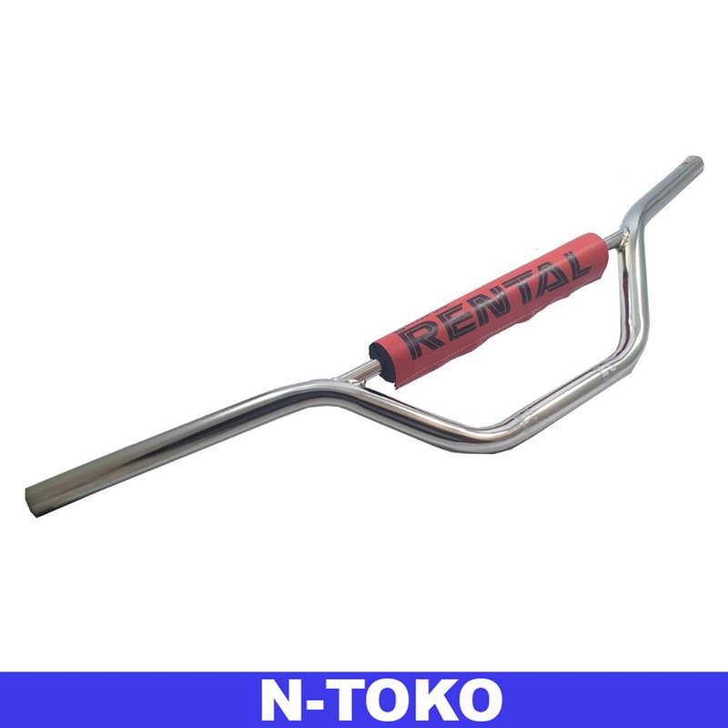 Set Stang Busa Motor Trail Bebek Matic Honda Yamaha Universal Krom