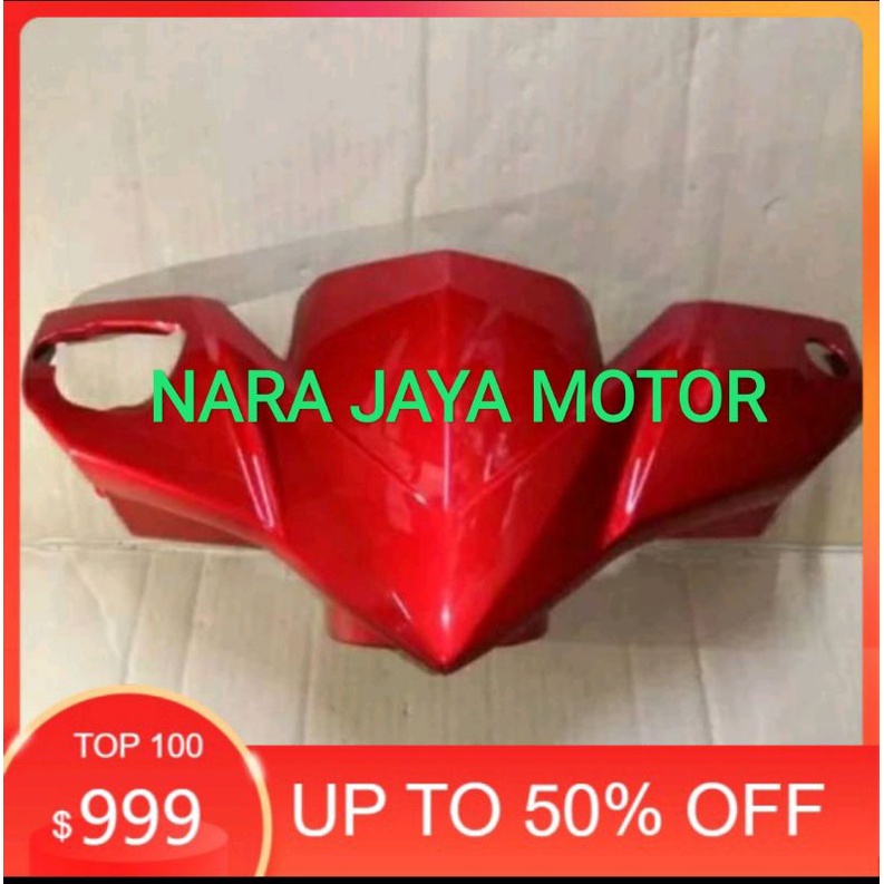 batok kepala depan vario 110 cbs merah
