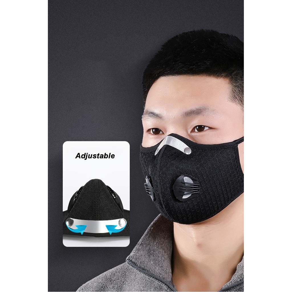 Masker N95 Anti Virus Dengan Filter Karbon Aktif PM 2.5 KMK07