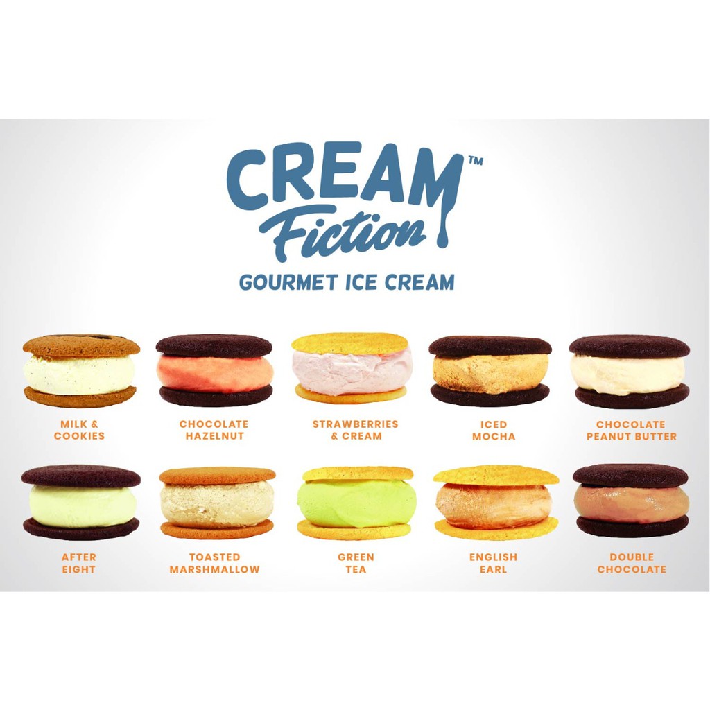 

Ice Cream Sandwich Bites - Mini Size 40gr - All Flavour 30 pcs