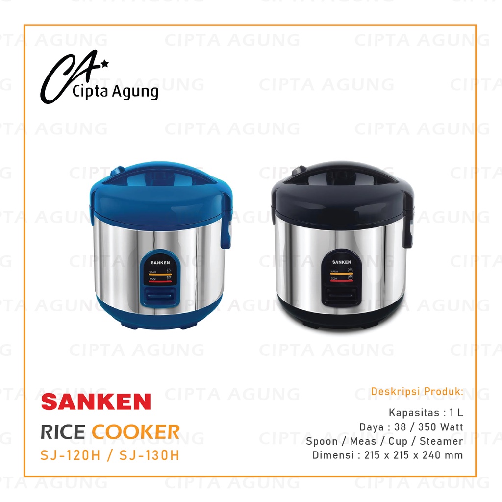 Jual RICE COOKER 1 L SANKEN SJ130H SJ 130H SJ 130 H SJ120H SJ 120H SJ