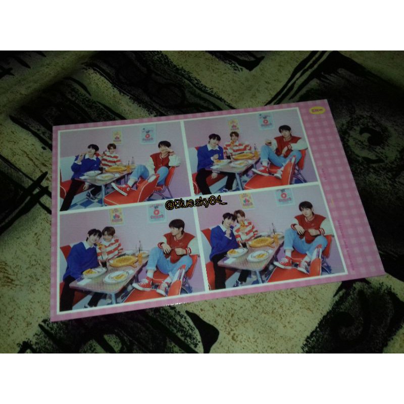 

Official enhypen postcard polaroid