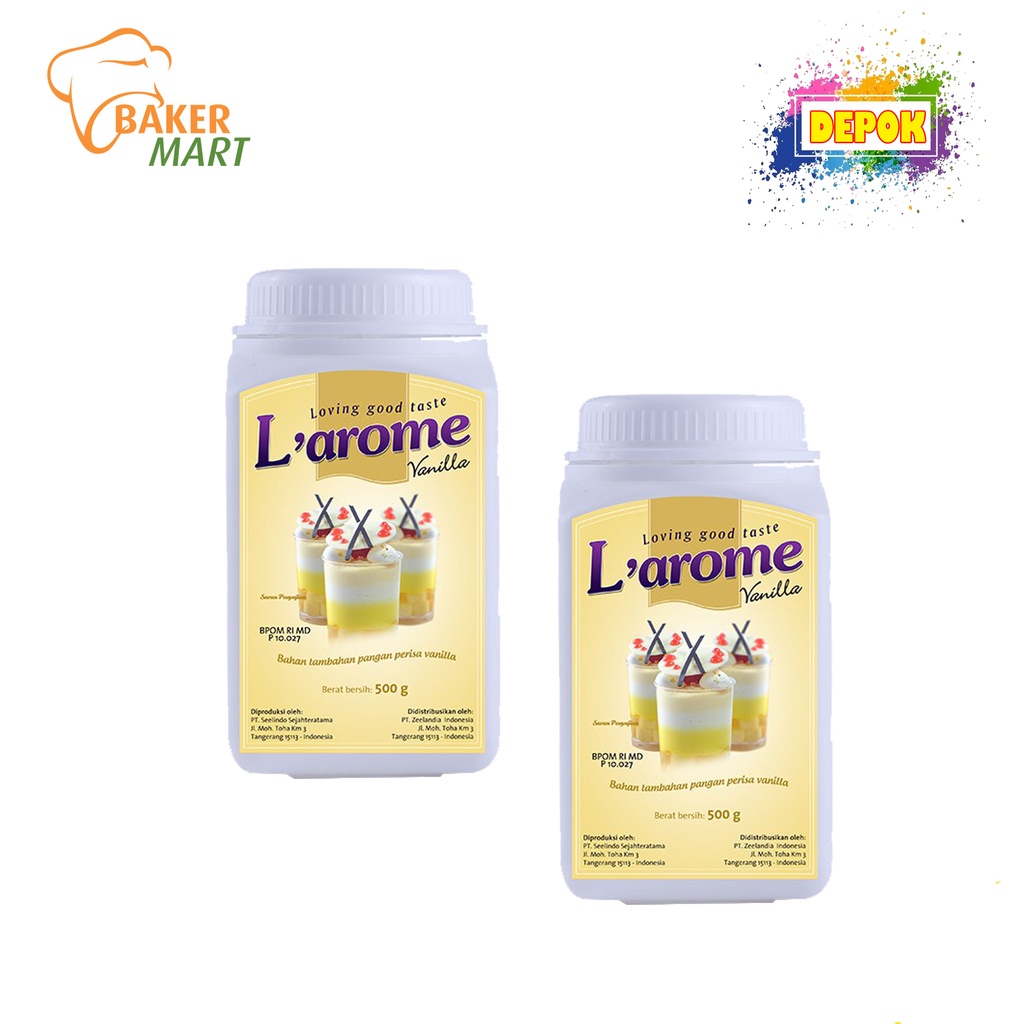 

Larome Vanilla Susu 500Gr