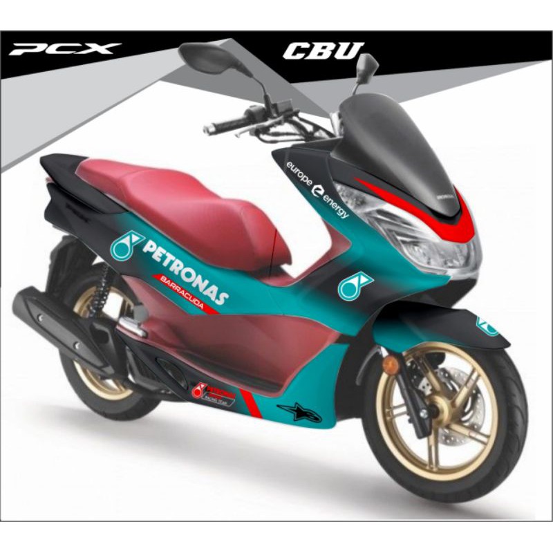 Decal Stoicker Honda PCX CBU variasi pertronas