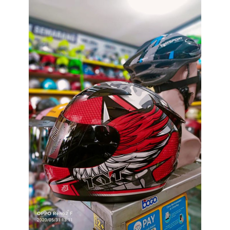 HELM FULL PACE KYT R10 ANDI GILANG SPESIAL EDITION PULL KARDUS 2KG