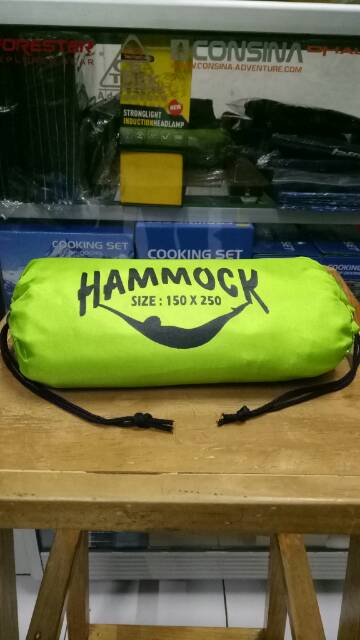 (Bisa COD) Hammock Camping warna ayunan gantung