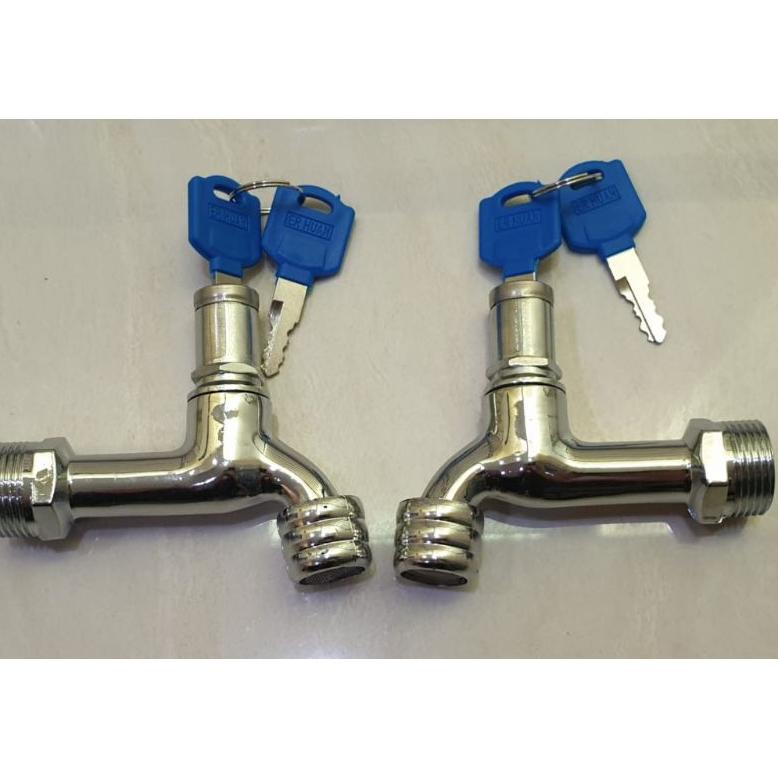 Kran Taman Tembok Kunci Skl New