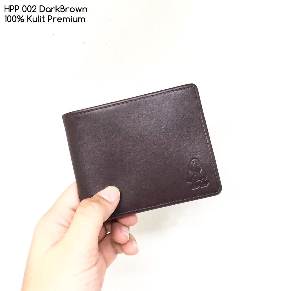 dompet kulit hushuppies 002 premium quality bahan asli kulit sapi