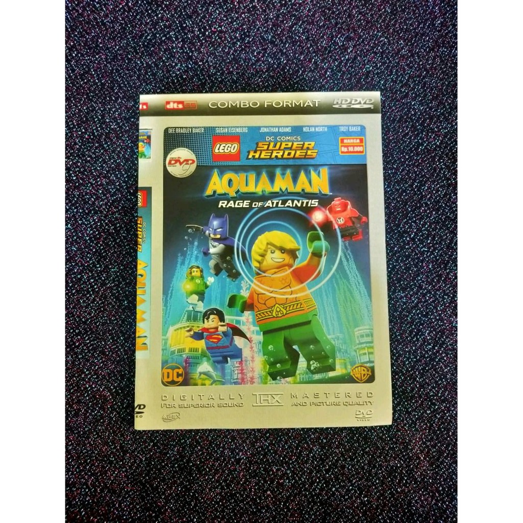 KASET DVD Film Anak Terlaris LEGO AQUAMAN RAGE Of ATLANTIS