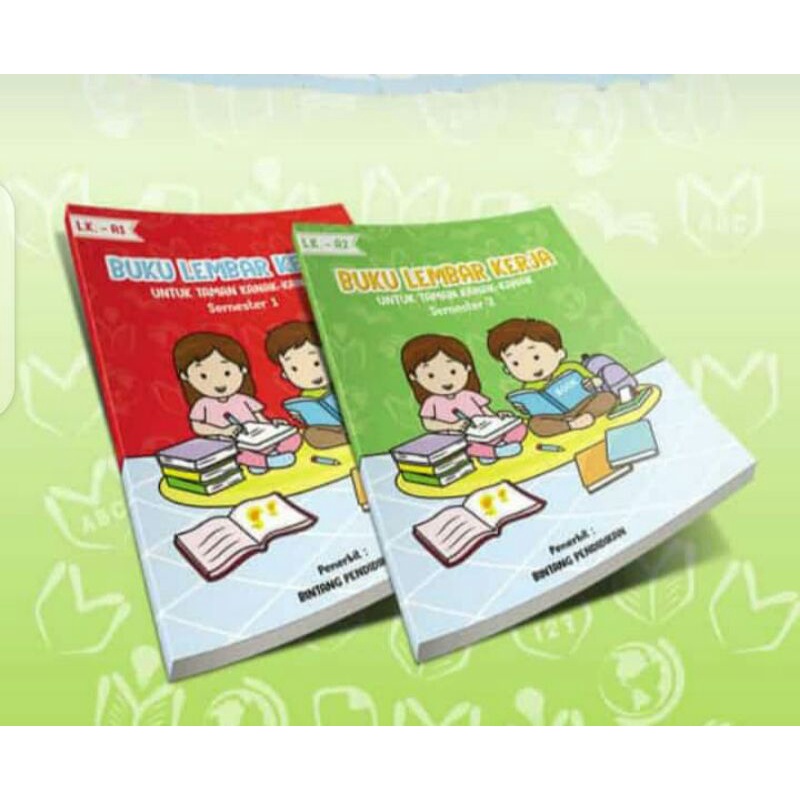 Buku Lembar Kerja TK Buku Belajar Anak