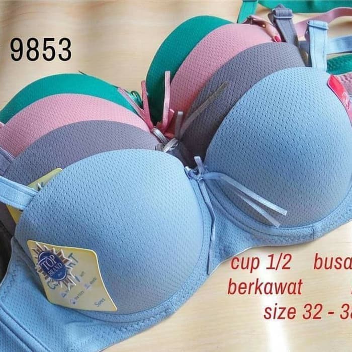 BH SOREX Setengah Cup 9853 | Sorex Bra Half Cup Sorex Pori Wanita Dewasa | Sguna