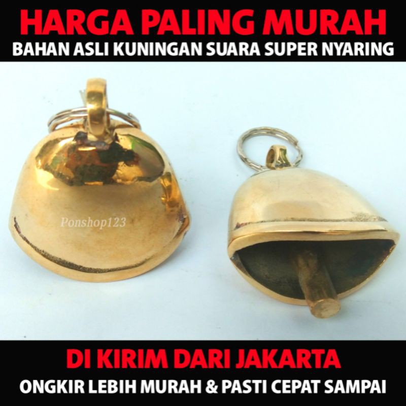 Wil Lonceng Kuningan Klontongan Kuningan Genta Kuningan Lonceng Sapi Klontongan Sapi Kuningan