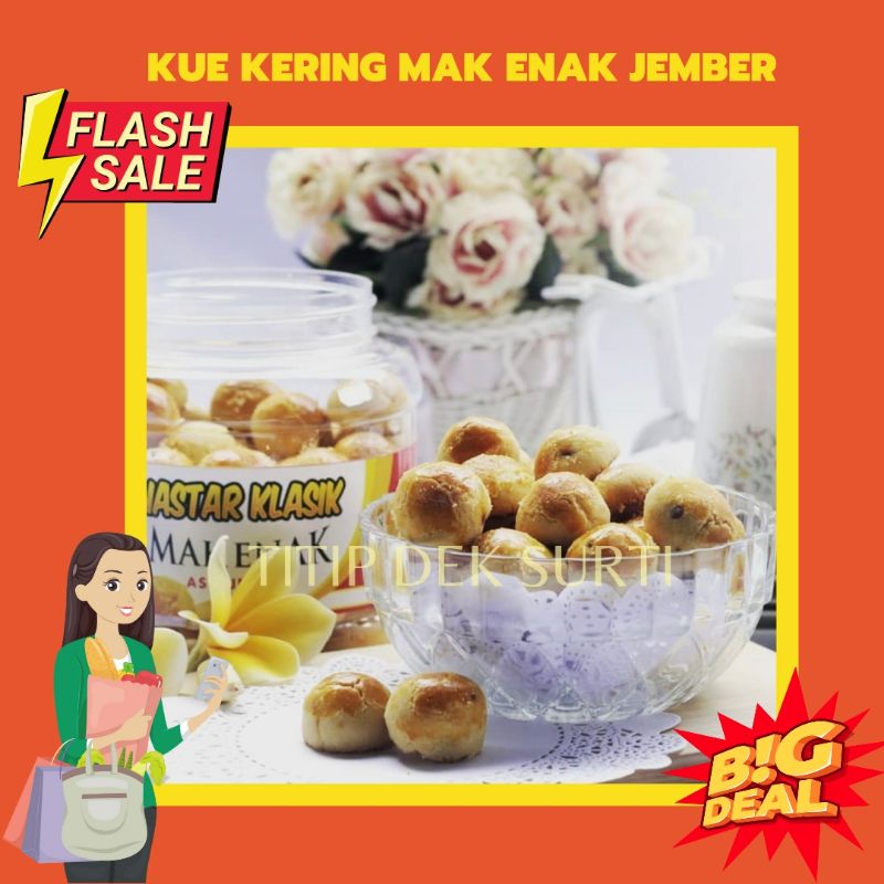 

Nastar Klasik Mak Enak asli Jember 600gr