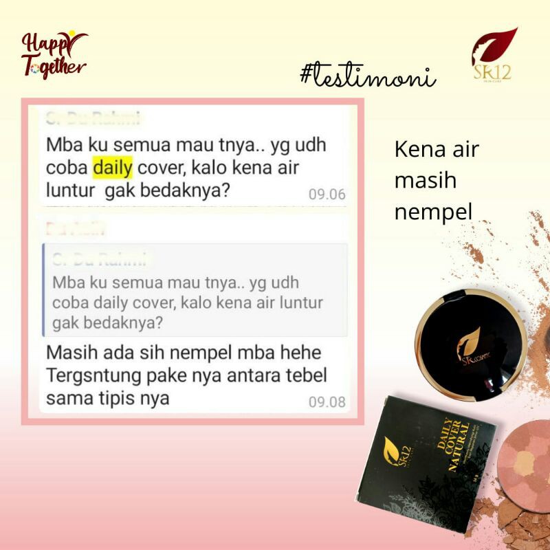 (COD) SR12 BEDAK PADAT PREMIUM/ COMPACT POWDER/ TWO WAY CAKE/ KOSMETIK WANITA-5