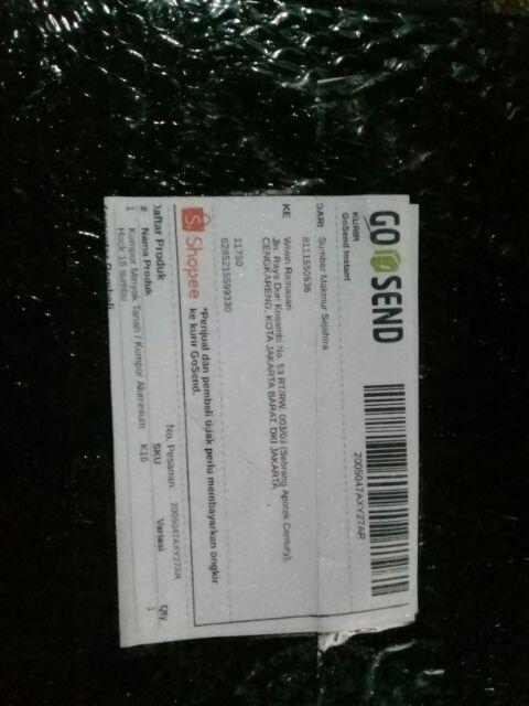 Kompor Minyak Tanah / Kompor Aluminium Hock 16 Sumbu