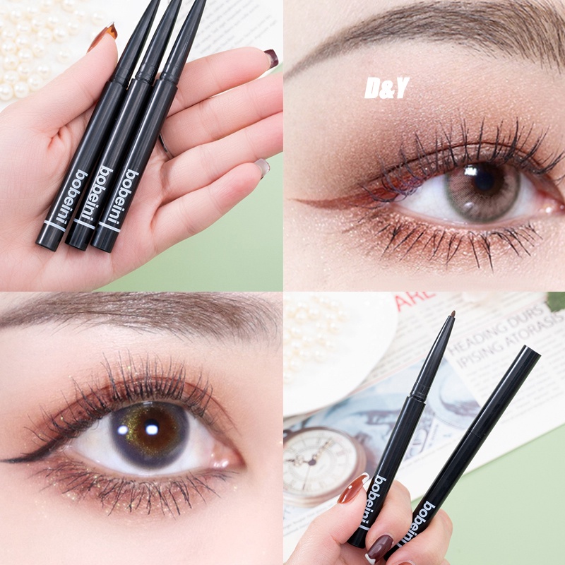 COCO MAMA Tahan Air Eyeliner Gel Pencil Eyeliner Pensil Gel Eyeliner Waterproof Untuk Pemula Smooth Eyeliner Pensil Waterproof