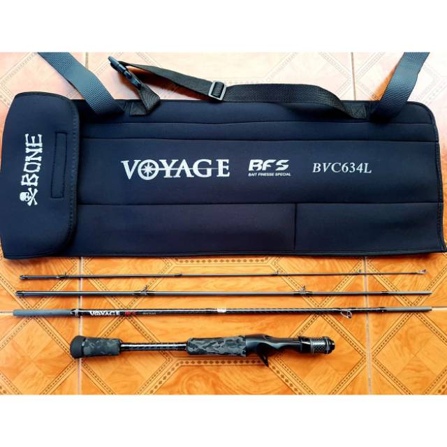 Travel Rod Bone Voyage BaitCasting Garansi Resmi