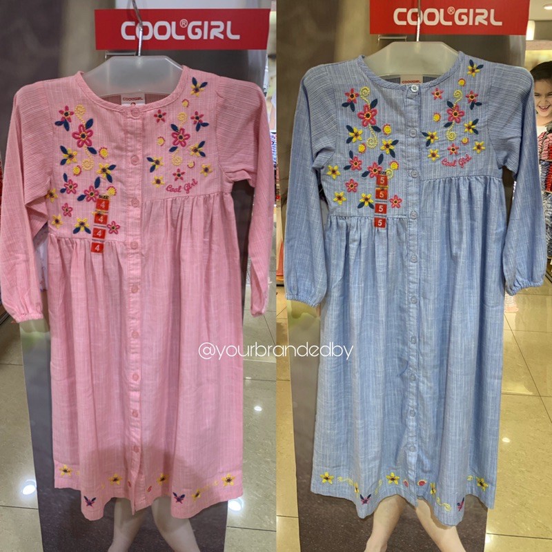 Dress gamis anak Cool girl (4-12y)