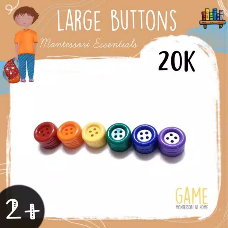 

Large buttons 30pcs