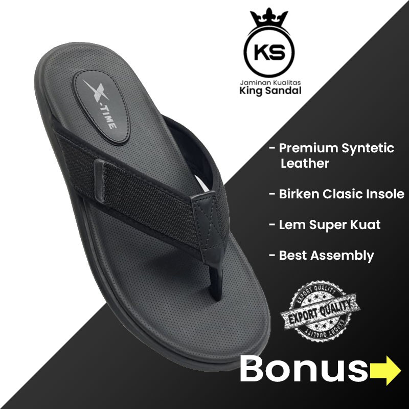 Sandal Pria Kasual Terbaru 2020 XTime Honduras Jepit