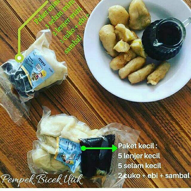 

Pempek bicek utik