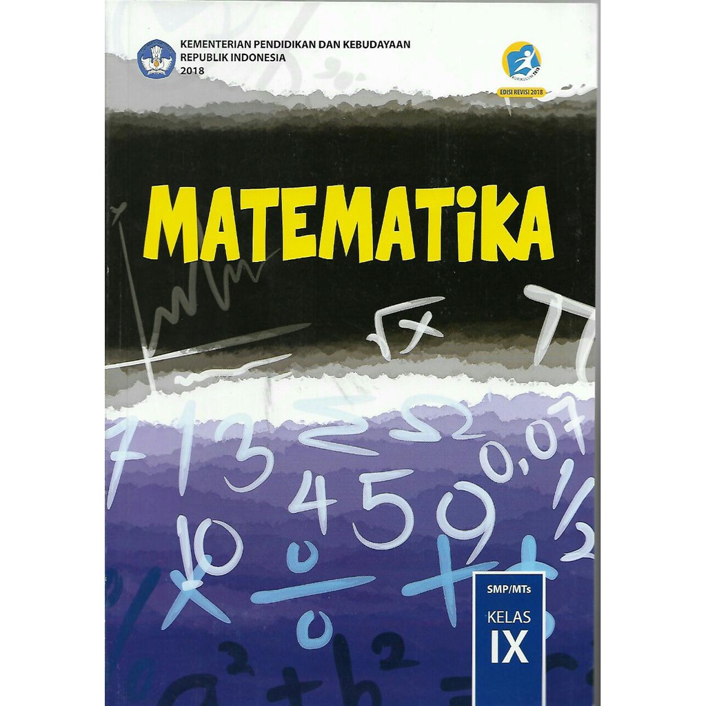 Buku Matematika Kelas IX SMP MTs Kurikulum 2013 Revisi