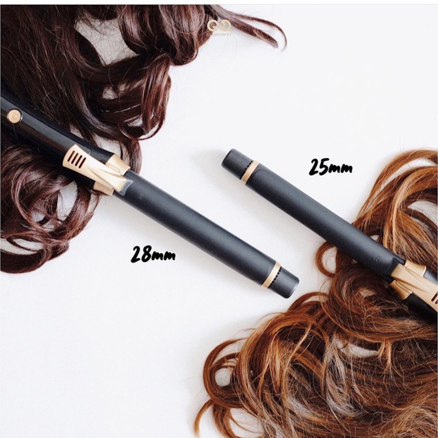 Glamfinity curling iron 28mm once used