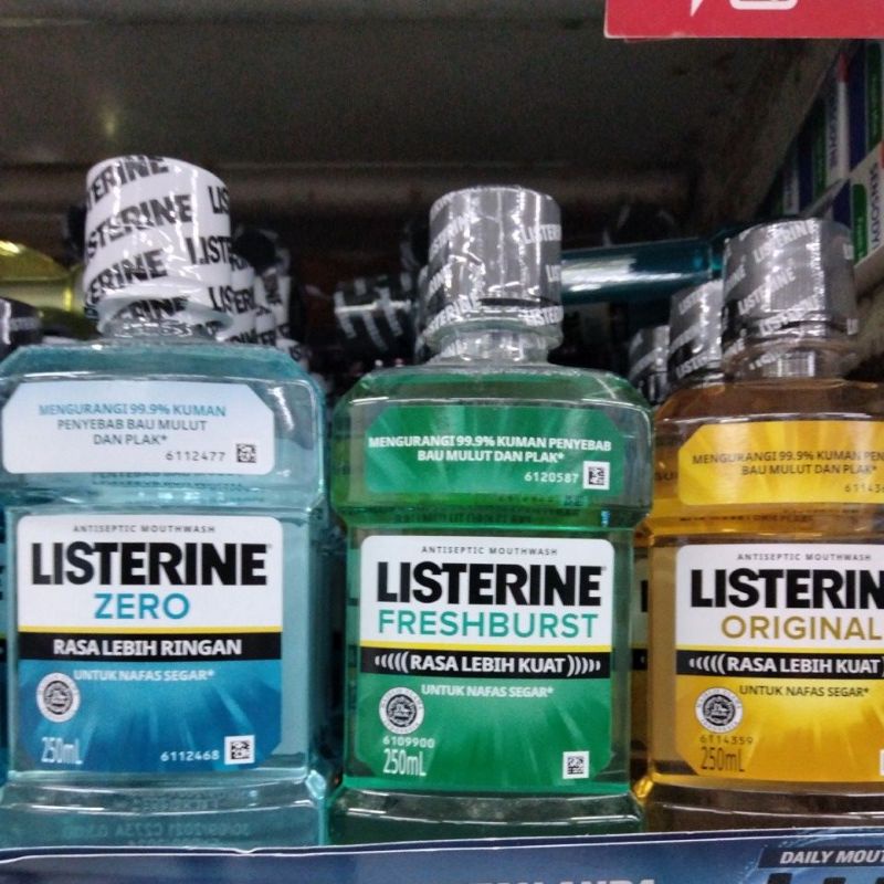listerine 250ml