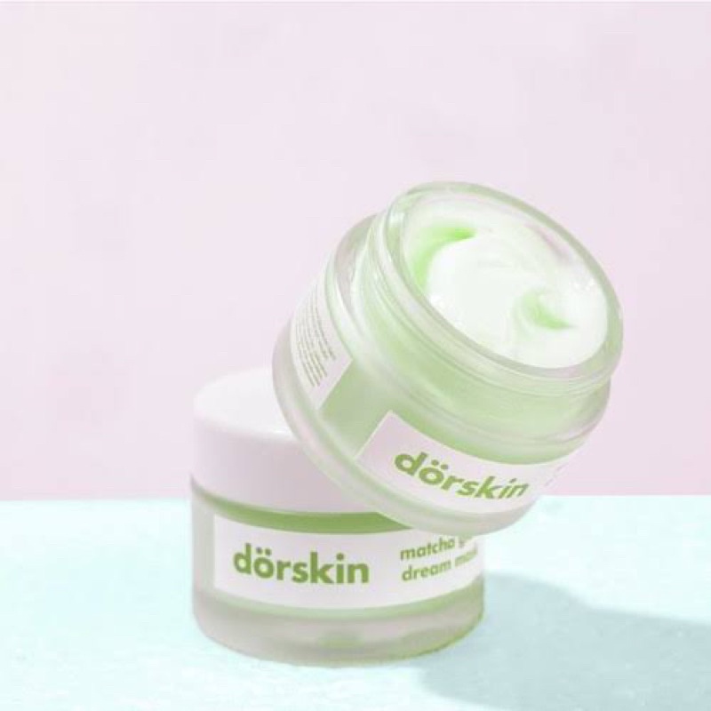 ORIGINAL DORSKIN Matcha Glow Dream Mask | Dorskin Moisturizer Sleeping Mask