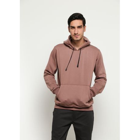 (BIG SALE) Sweater Polos Hoodie Ziper Oblong Premium Fleece Tebal