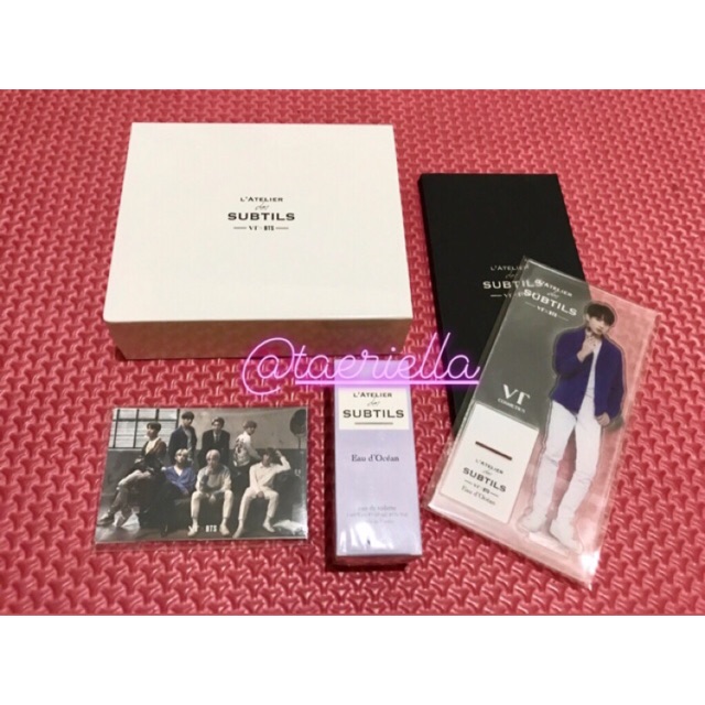 SHARING BTS X VT L'ATELIER PERFUME DAN PHOTOCARD