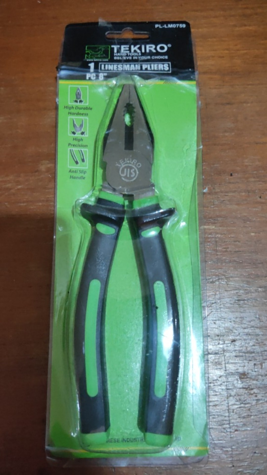 Tang Kombinasi 8 Inch Tekiro - Black Series