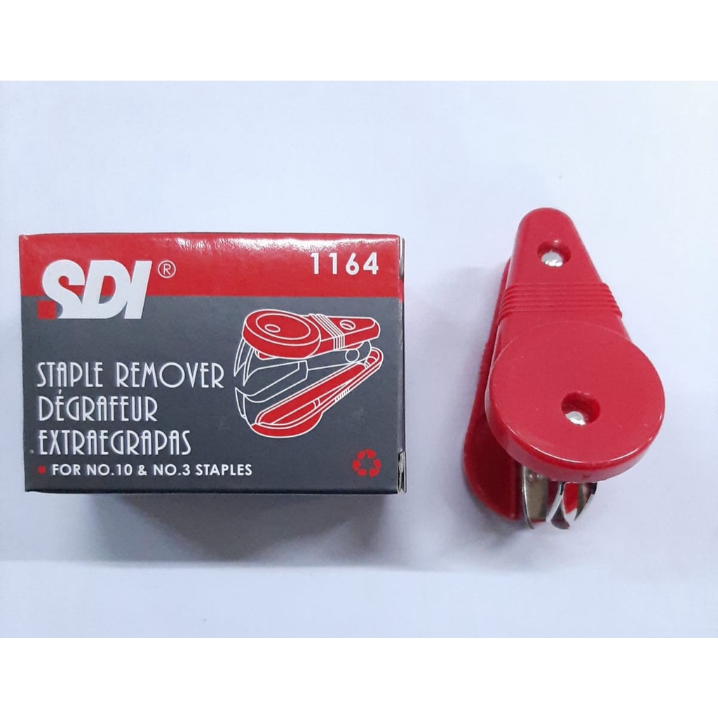 

SDI REMOVER 1164 PELEPAS HEKTER STAPLES UNTUK NO 10 DAN NO 3 REMOVER