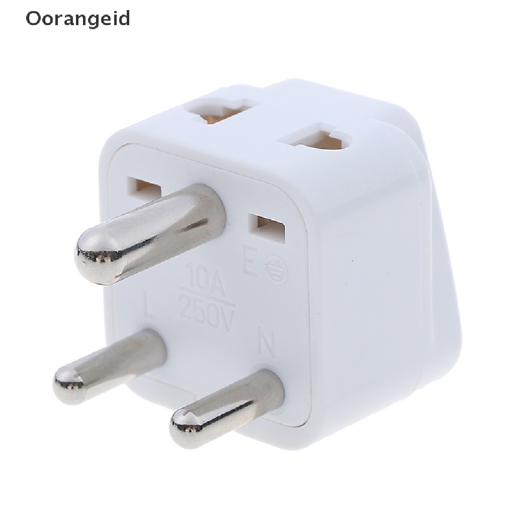 Adapter Konverter power plug US AU UK Ke India / Sri Lanka / Nepal Universal Untuk travel