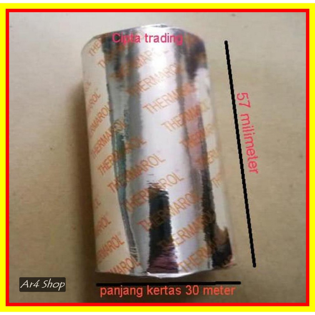 

Kertas Thermal Thermal Paper - Thermarol - 57Mm X 30Meter