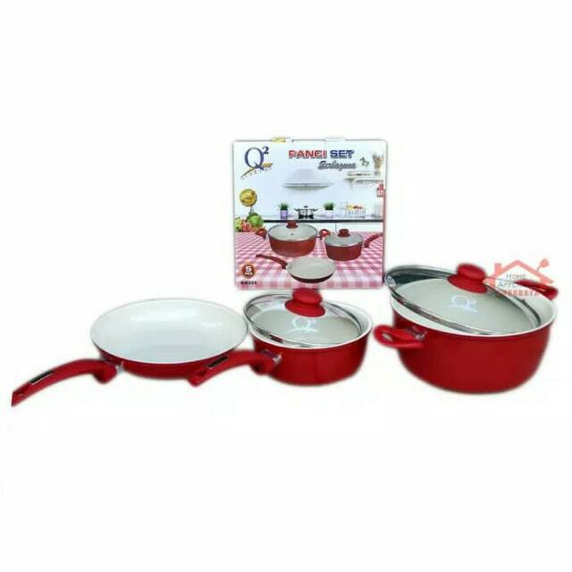 Panci set keramik Q2 8333
