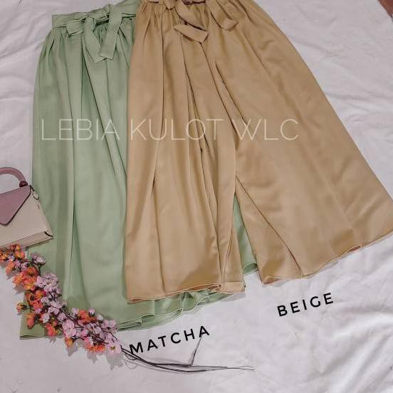 [ 6HG ] BEST SELLER  Lebia Kulot WLC/rok kulot/kulot lebar /celana kulot lebar /rok celana / kulot
