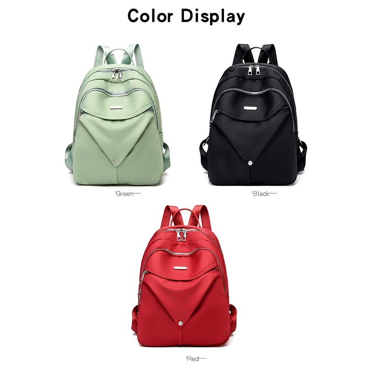 (2Pc Bisa 1Kg)GTBI998874376  New arrival  !!! Tas Ransel  Wanita Import Premium Tas Ready