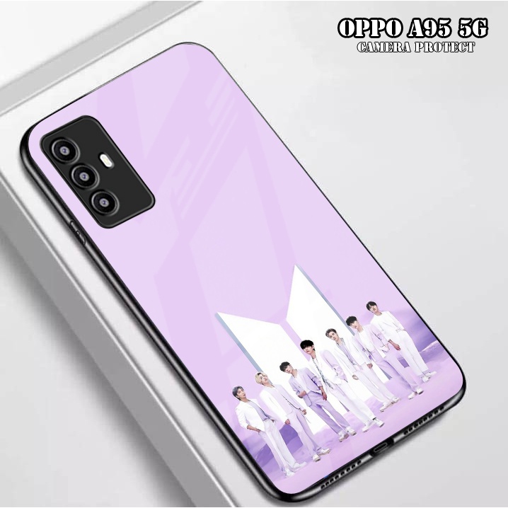 Softcase Glass Oppo A95 5G A95 4G Oppo A95 4G | Camera Protect | Case Oppo A95 5G Oppo A95 4G | case