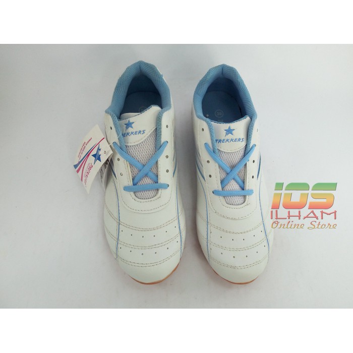 Sepatu Olahraga Trekkers Verly Size 37-40 Putih Biru