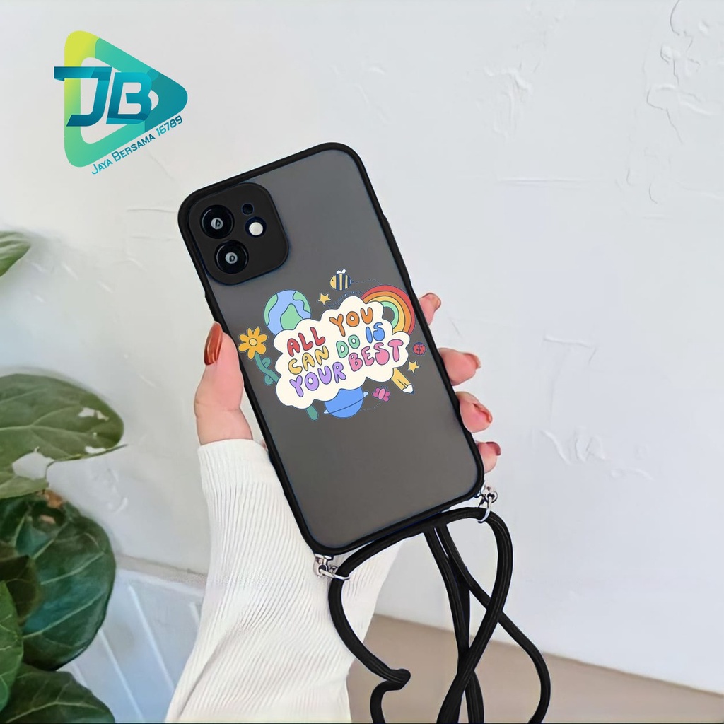 SOFTCASE SLINGCASE DOVE QUOTES OPPO VIVO SAMSUNG XIAOMI REALME IPHONE ALL TYPE JB5071