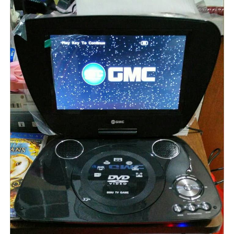 PROMO.. DVD Portable GMC 9 Inch 808U