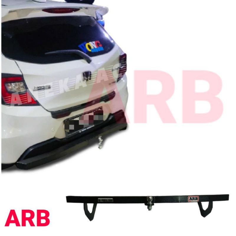 Jual TOWING BAR ARB PENGAMAN BEMPER BELAKANG MOBIL ARB FULL BESI BRIO