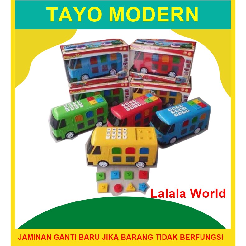 Mainan Mobil Tayoo Besar Edukasi Anak Mobilan Murah Rail King Truk Pesawat Thomas Remote Control RC=