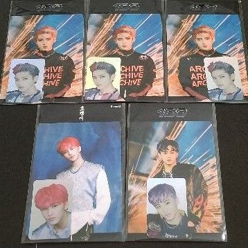 [READYSTOCK] HOLOGRAM PHOTOCARD SET SUPERM / HOLO STANDEE SUPERM