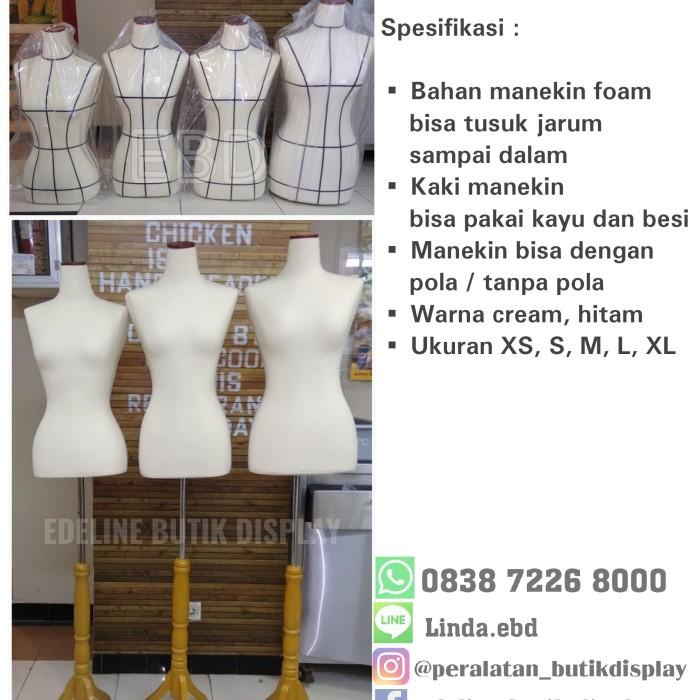 Ready Murah (Grab/Gojek) Manekin Tusuk Jarum/Manekin Foam Busa/Patung Tusuk Jarum