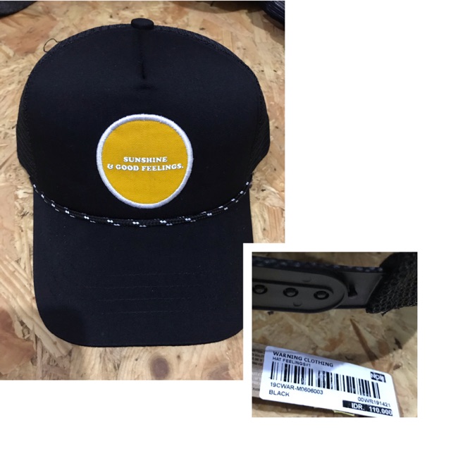 TOPI ORIGINAL MERK WARNING CLOTHING FROM BANDUNG