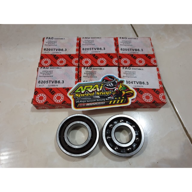 Bearing FAG 6205/6304 JupZ / F1ZR / Rx King