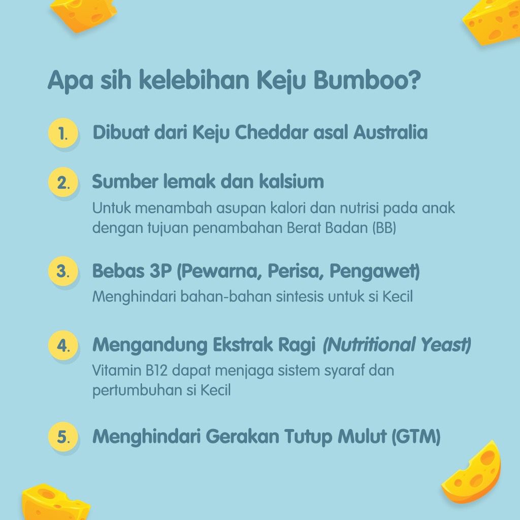 Bumboo Kaldu Asli MPASI Ayam Sapi Jamur Keju Teri Ati Ayam Bubuk Tanpa MSG &amp; Pengawet